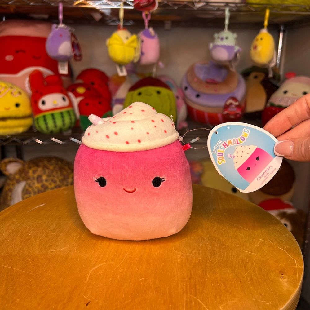 Squishmallows Cinnamon the Milkshake 🥛